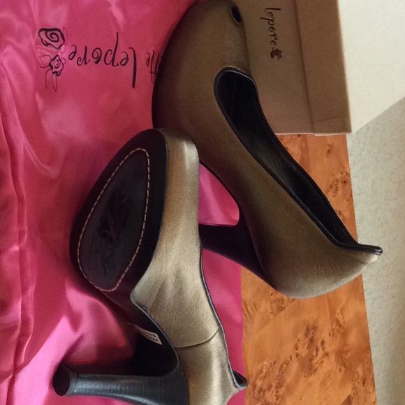 Nanette Lepore “Provocativ” bronze pumps - Picture 9 of 13